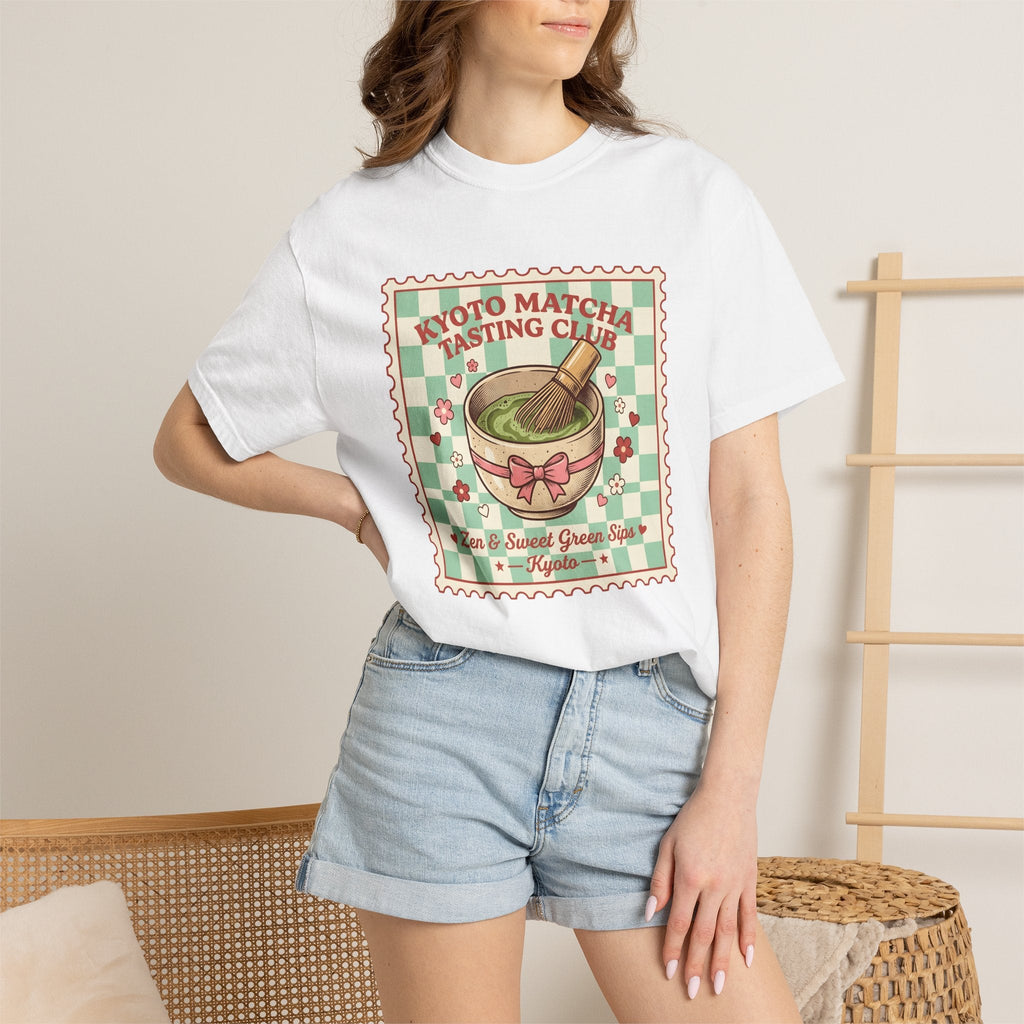 Matcha Bowl Shirt Drinks Tea Unisex Gift Kawaii Tee T-Shirt product image 6