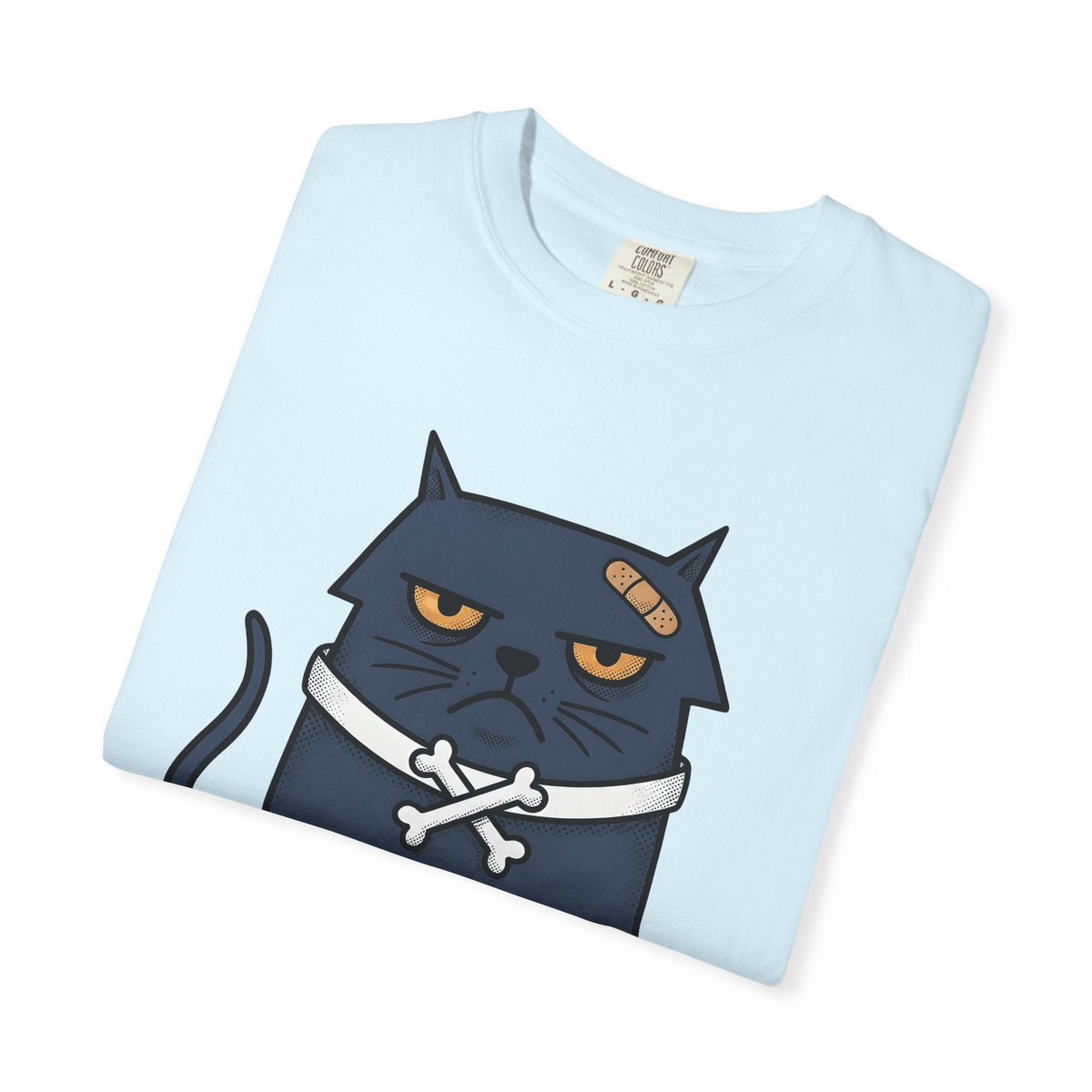 Angry Cat Shirt Joke Gift Women Comic Tee Kitty T-Shirt product image 8
