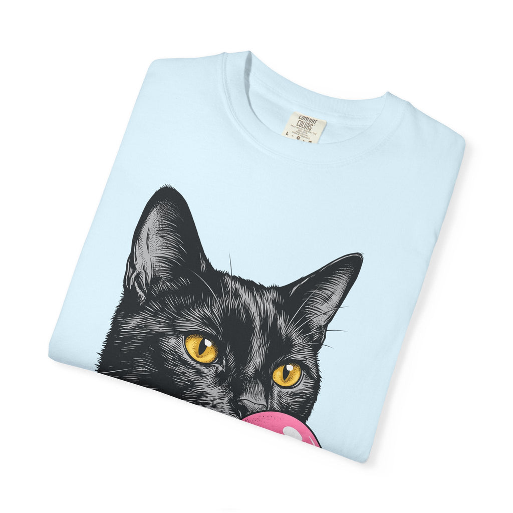 Dark Cat Shirt Funny Gift Women Pop Art Tee Black T-Shirt product image 8
