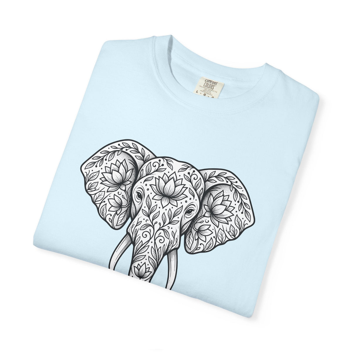 Elephant Blossom Shirt Boho Fauna Unisex Gift Tribal Tee product image 8