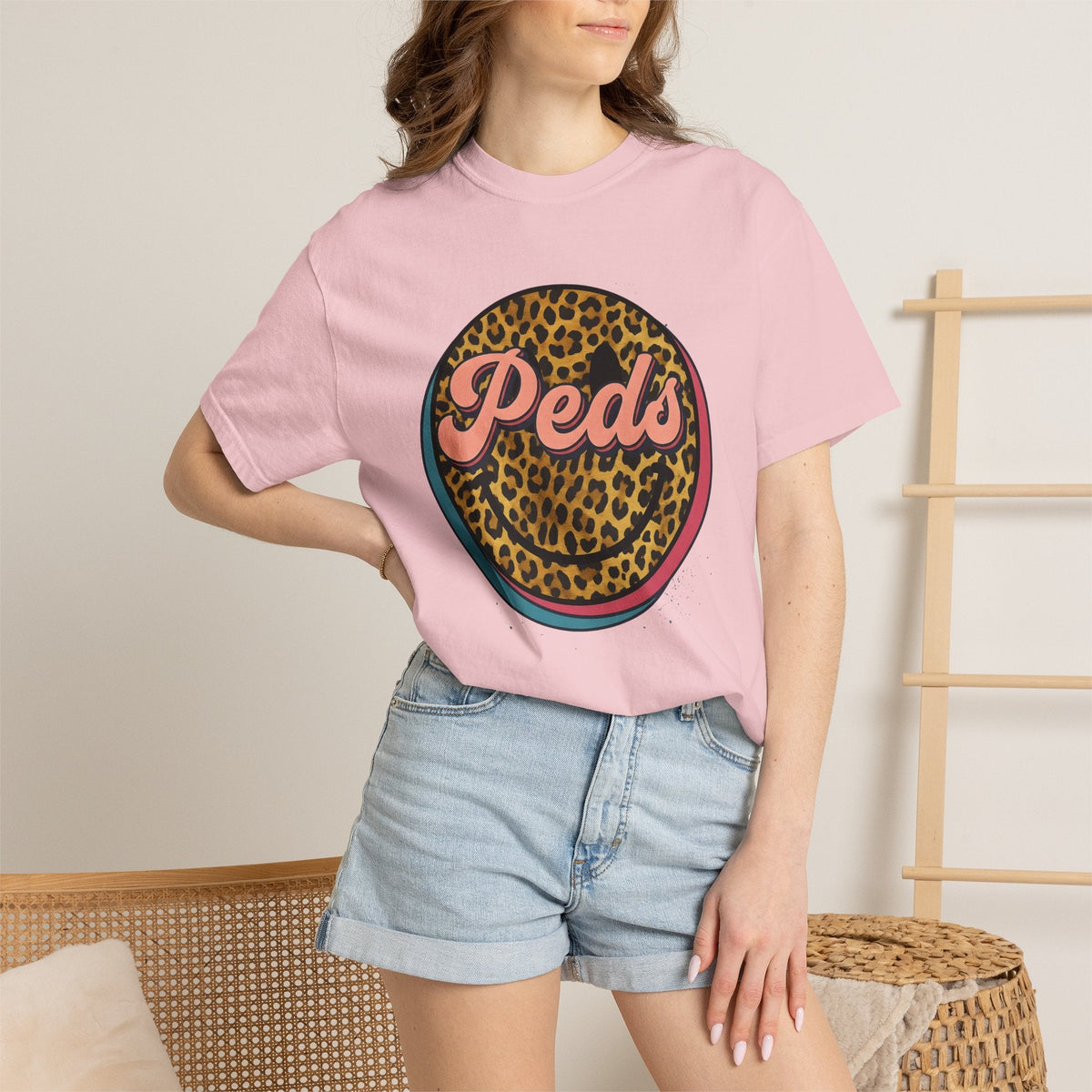 Leopard Smiley Face Shirt Nurses Animal Unisex Gift Trendy product image 12
