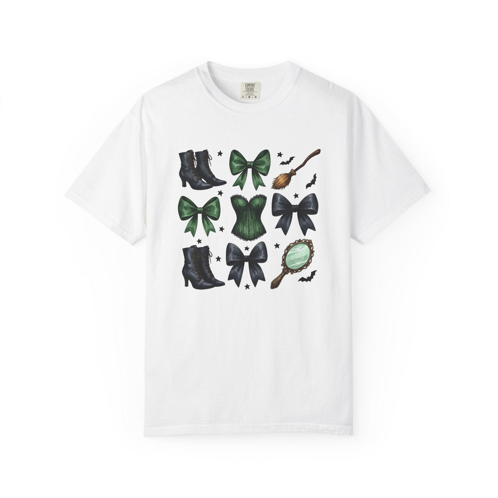 Witch Jewelry Shirt Halloween Magic Unisex Gift Dark Tee Jewelry T-Shirt Horror