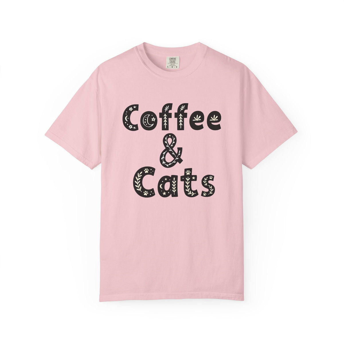 Coffee Cat Shirt Pet Unisex Gift Boho Tee Kitty T-Shirt Fan product image 3