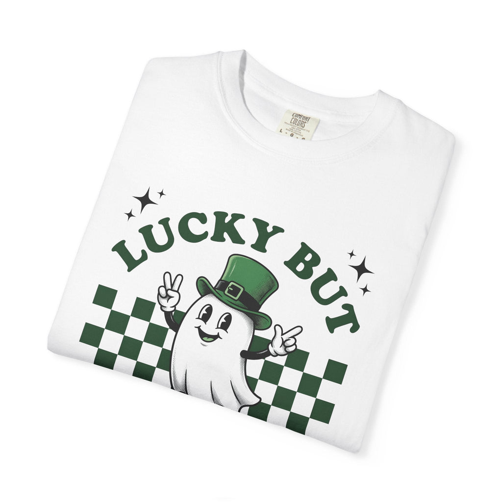 Spirit Cap Shirt St Patrick's Day Jokes Unisex Gift Comic Tee Luck Cap T-Shirt