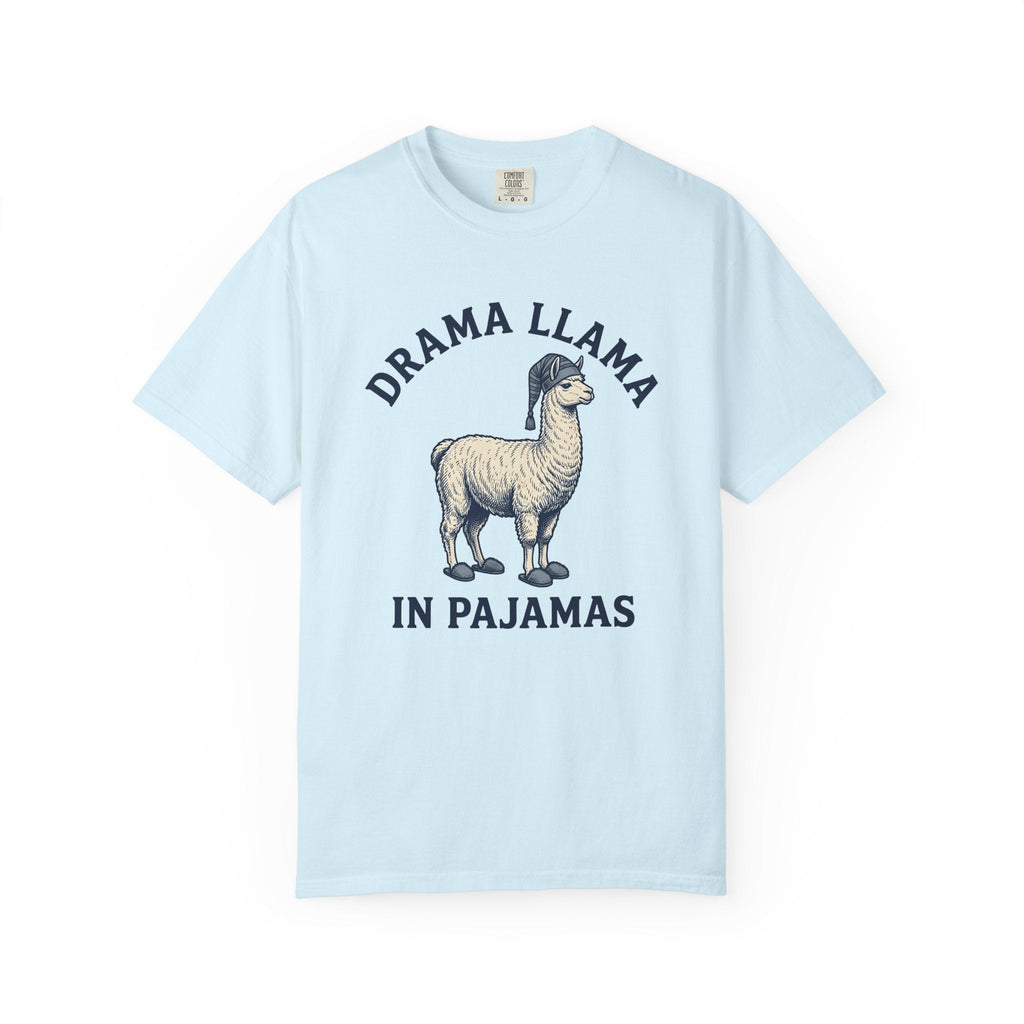Llama Nightwear Shirt Funny Wildlife Unisex Gift Distressed product image 2