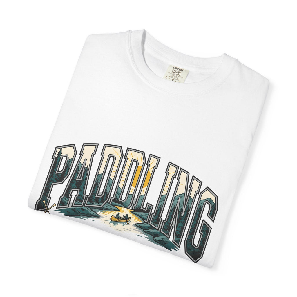 Kayak Stream Shirt Sports Outdoors Unisex Gift Retro Tee product image 5
