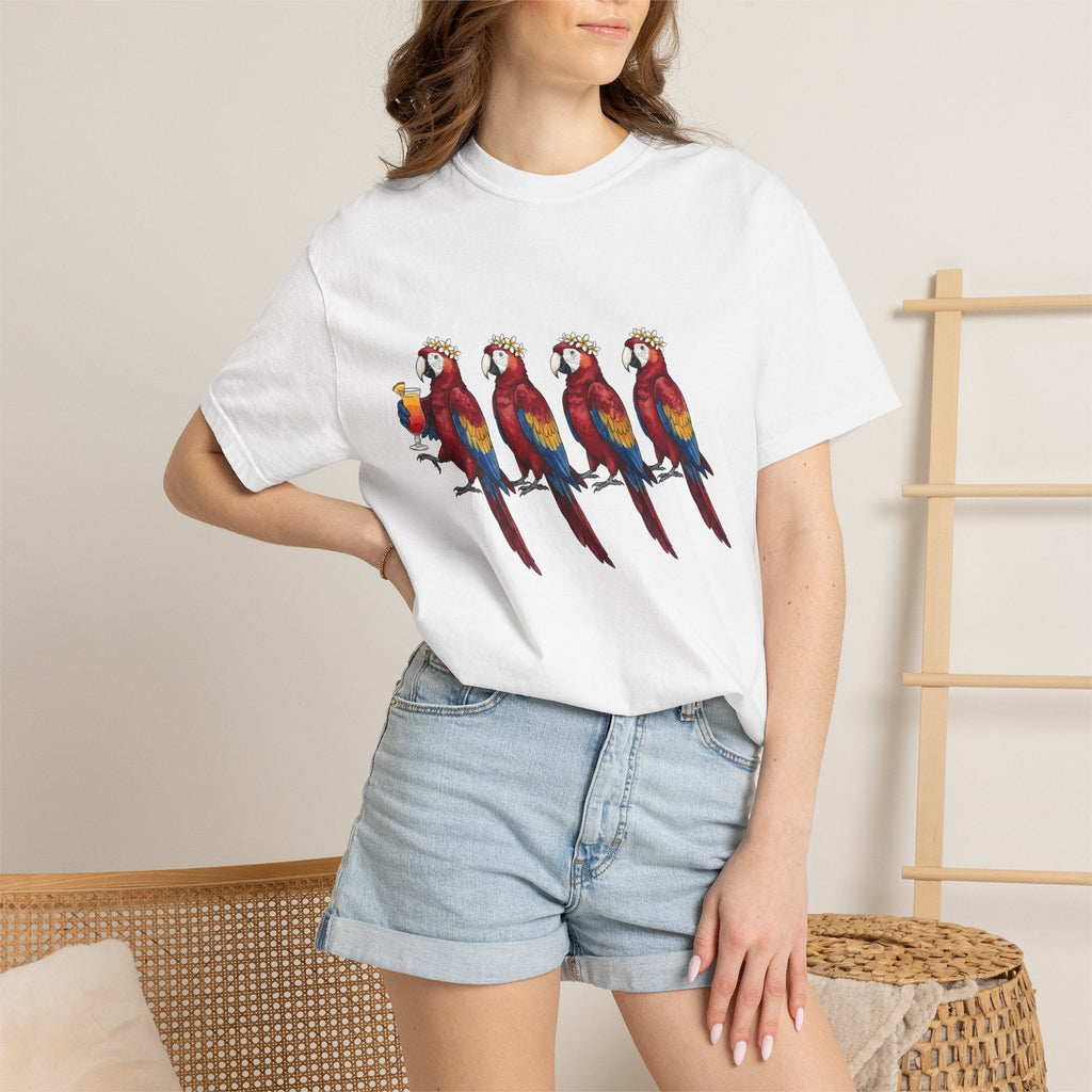 Exotic Bird Shirt Animals Rainforest Unisex Gift Retro Tee product image 6