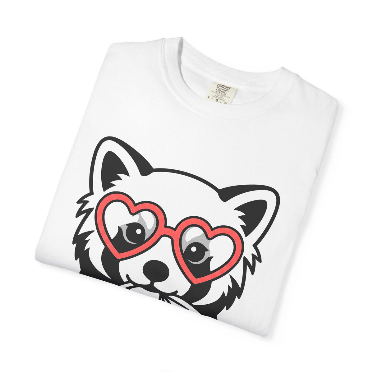 Red Panda Shirt Valentine Animal Gift Women Cartoon Tee product image 5