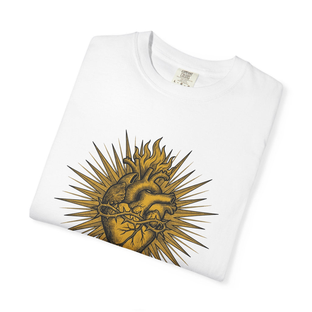 Sacred Heart Shirt Spiritual Gift Women Tattoo Tee T-Shirt product image 5