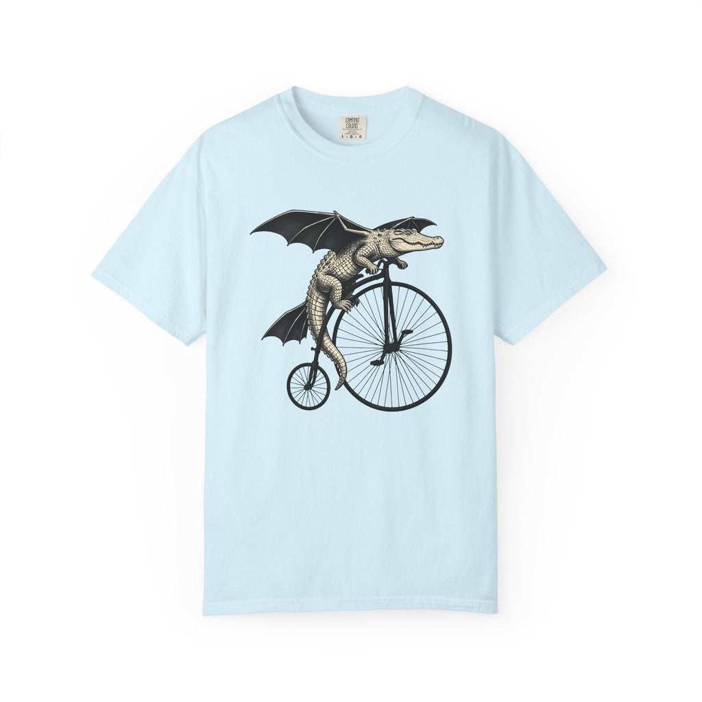 Crocodile Wings Bike Shirt Fantasy Wildlife Unisex Gift product image 2