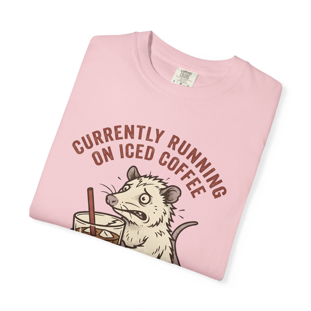 Possum Cold Coffee Shirt Fauna Unisex Gift Doodle Tee product image 11