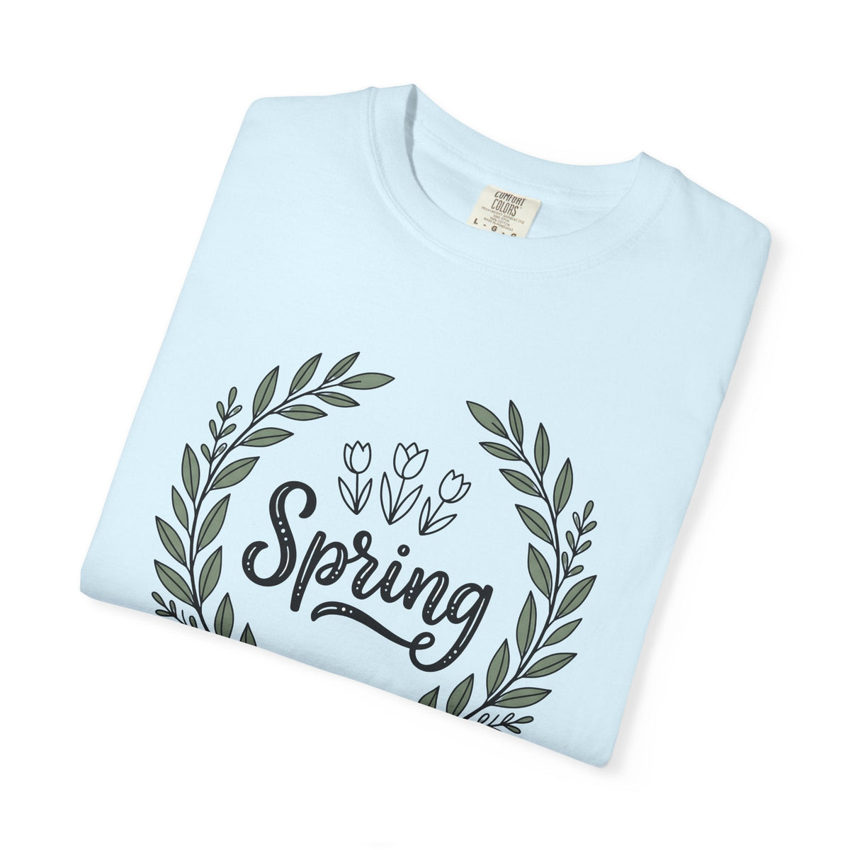 Flower Circle Shirt Spring Garden Unisex Gift Rustic Tee product image 8