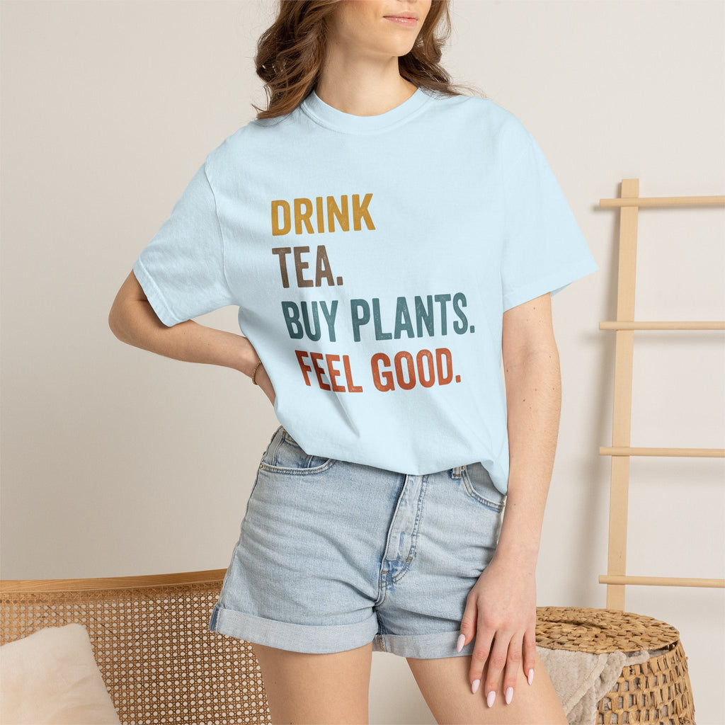 Bold Text Graphic Shirt Tea Wellness Unisex Gift Modern Tee product image 9