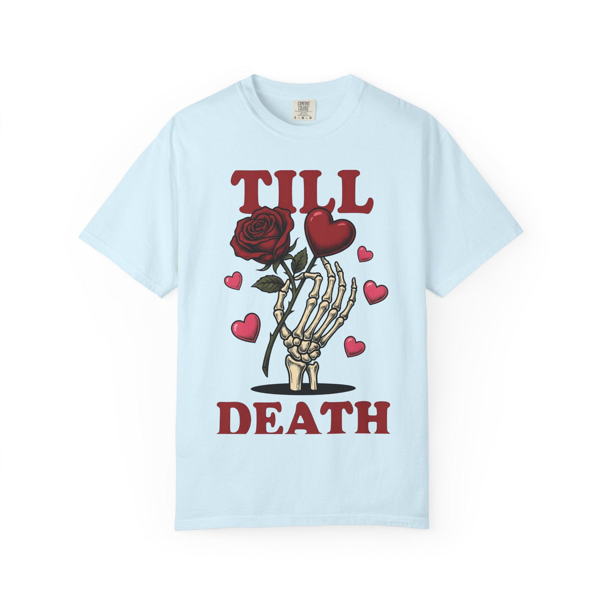 Skeleton Fingers Rose Shirt St. Valentine's Day Macabre product image 2