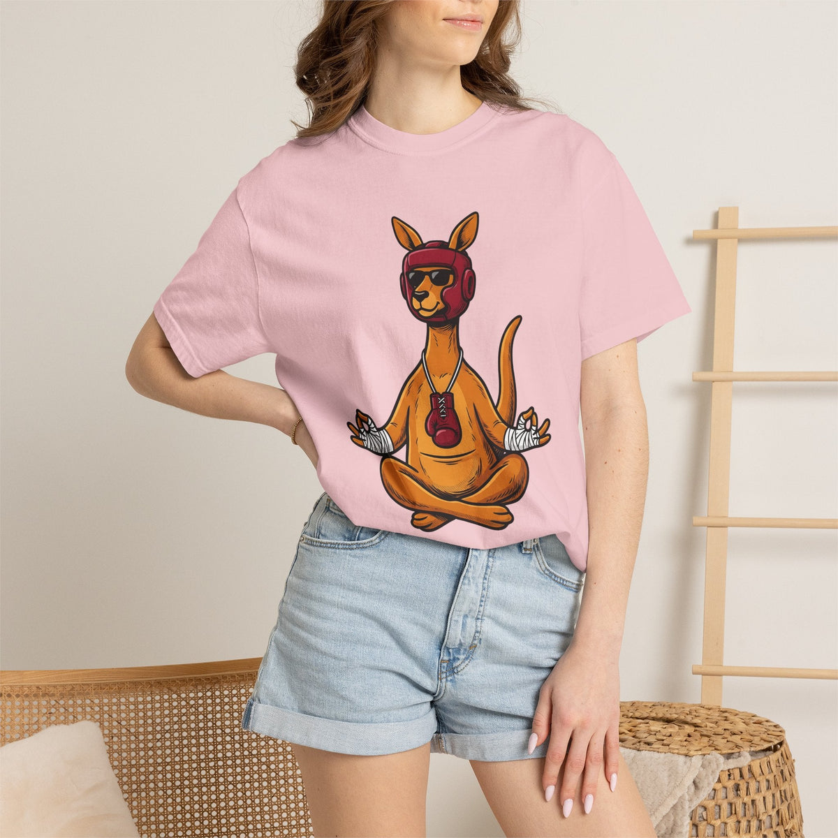 Fighting Kangaroo Shirt Sports Fitness Unisex Gift Comic product image 12