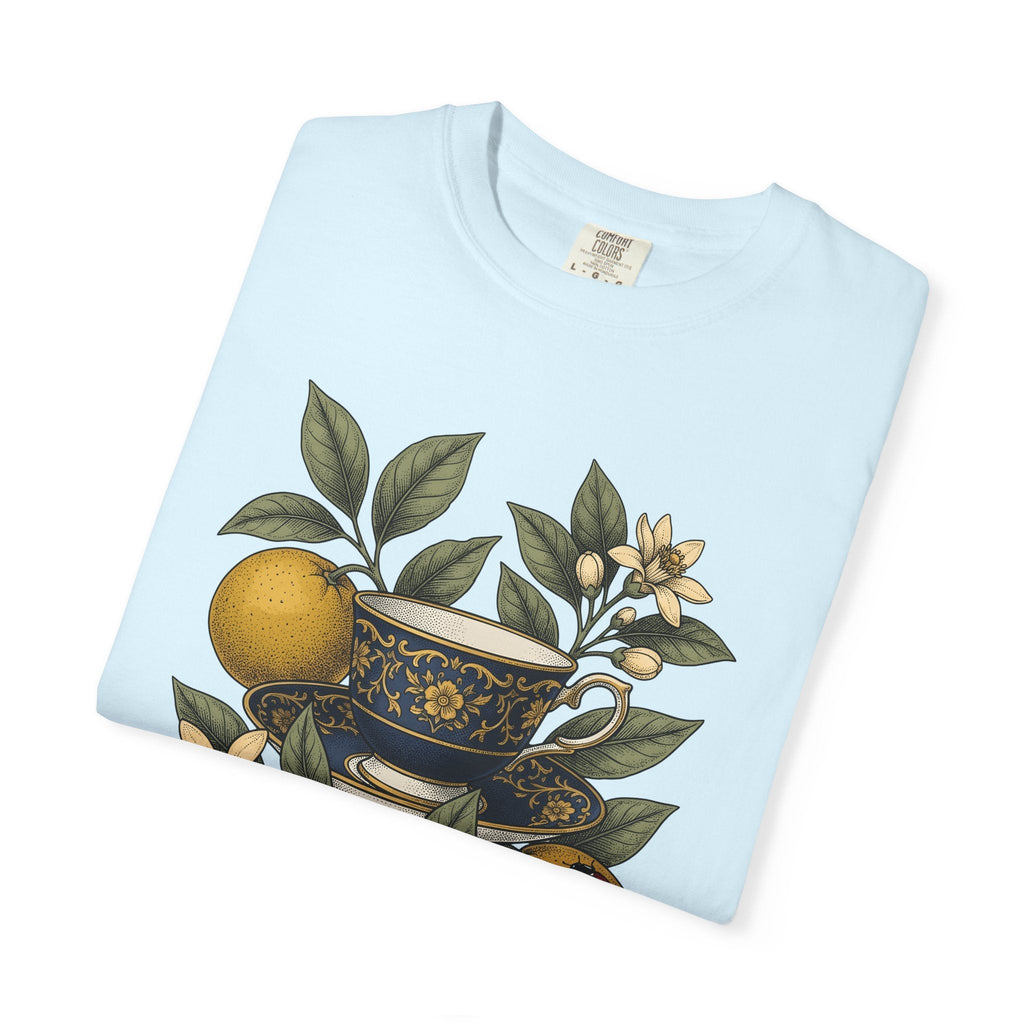 Tea Mug Flowers Shirt Coffee Plant Unisex Gift Retro Tee Mug T-Shirt Coffee Fan