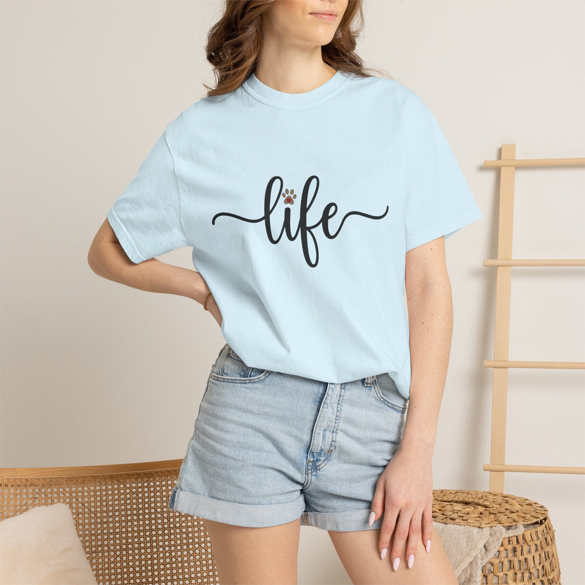 Paw Print Handwriting Shirt Dog Critter Unisex Gift product image 9