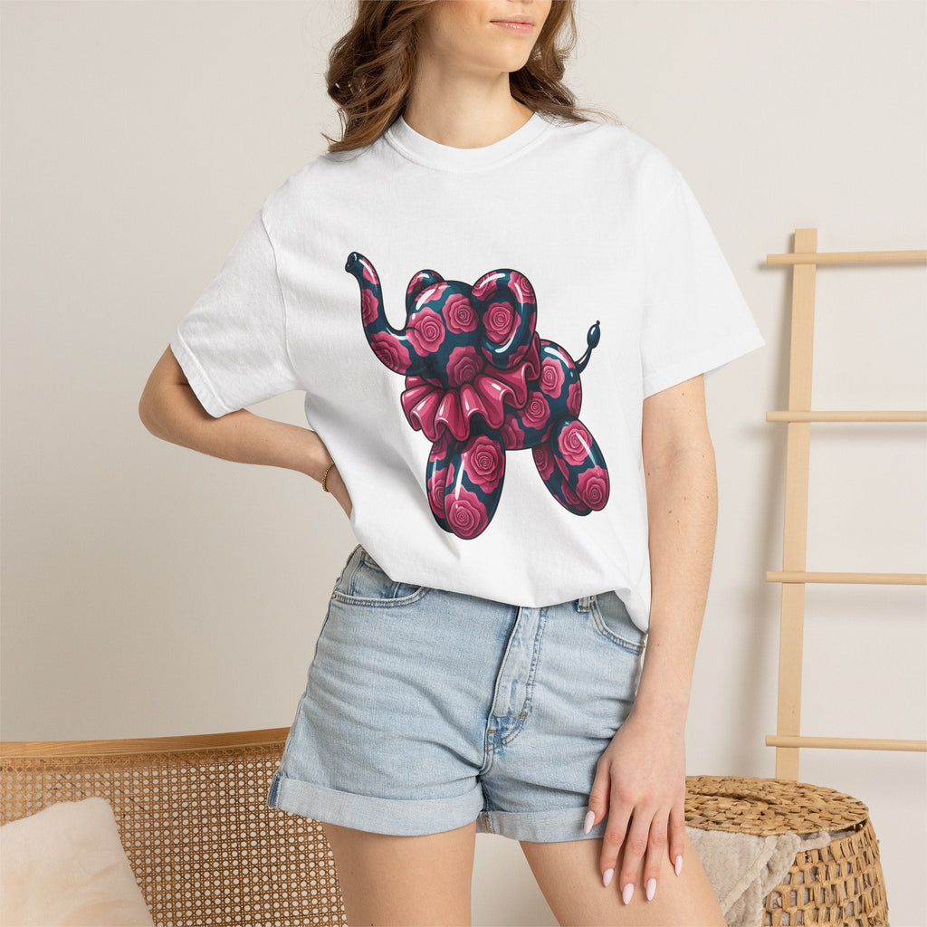 Balloon Elephant Shirt Cute Animal Gift Women Kawaii Tee product image 6