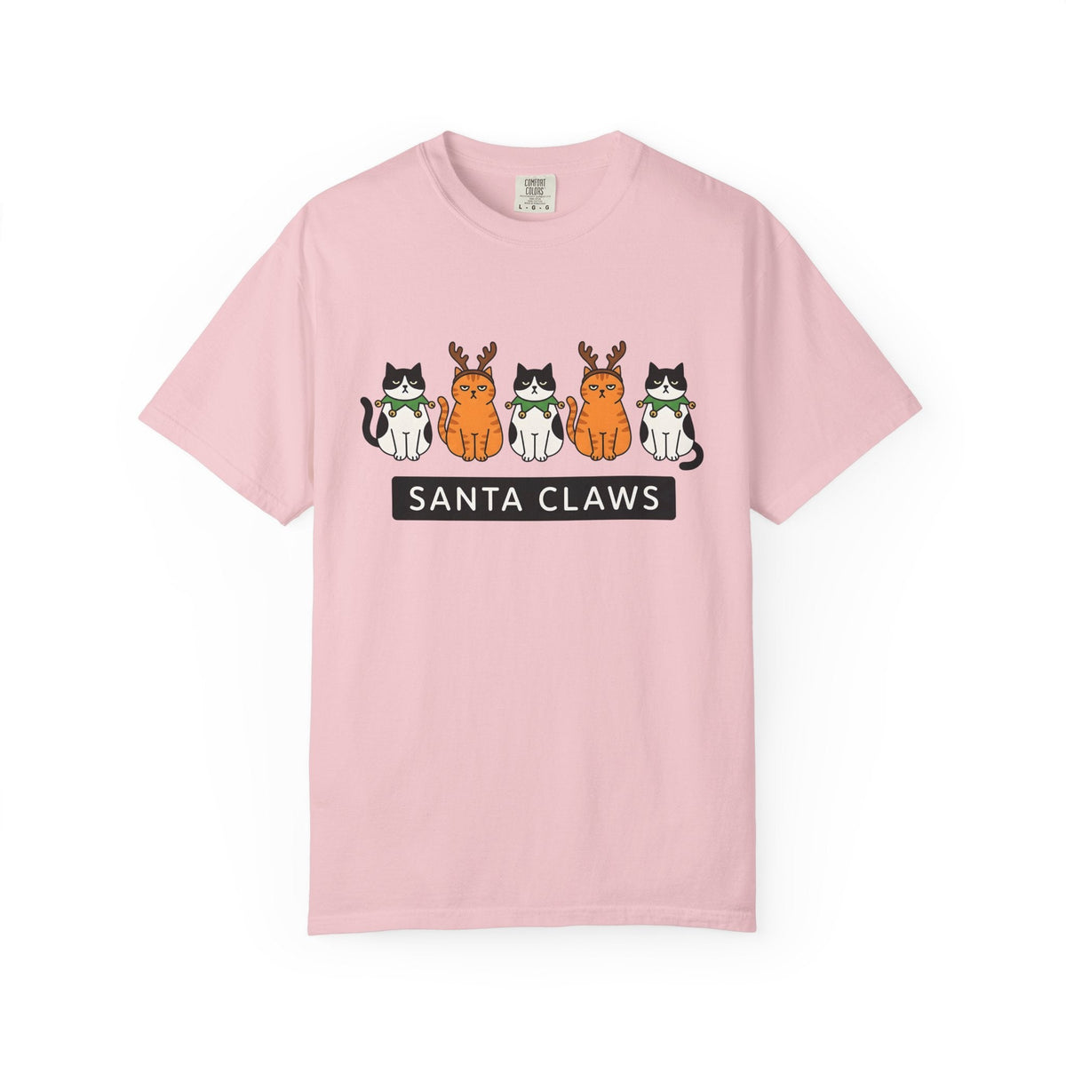 Holiday Cats Shirt Christmas Animal Unisex Gift Comic Tee product image 3