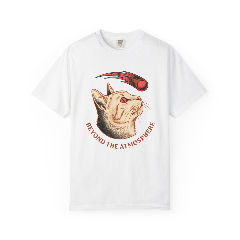 Cat Head Shirt Space Unisex Gift Vintage Tee Kitten T-Shirt product image 1