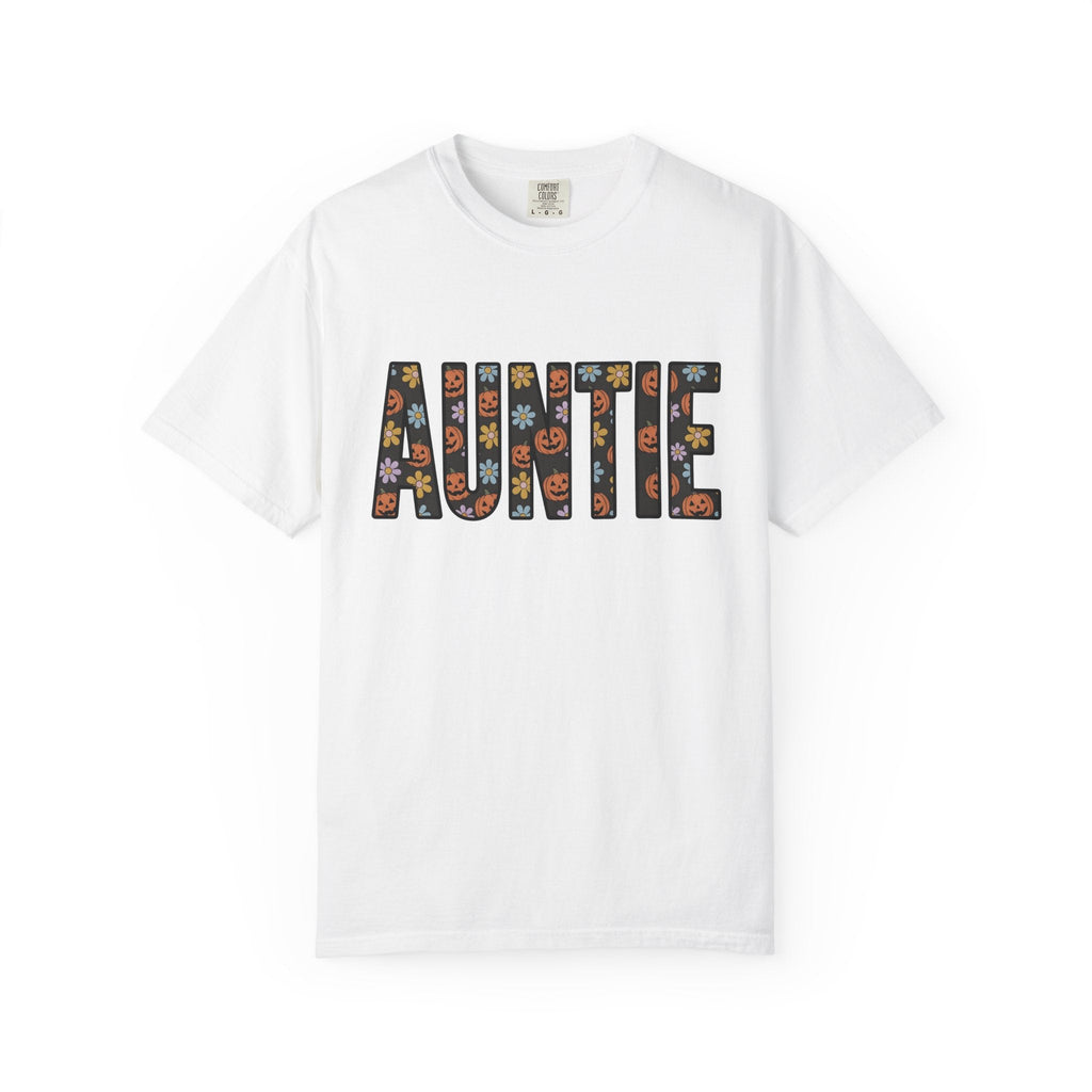 Pumpkin Flower Motif Shirt Halloween Family Unisex Gift product image 1