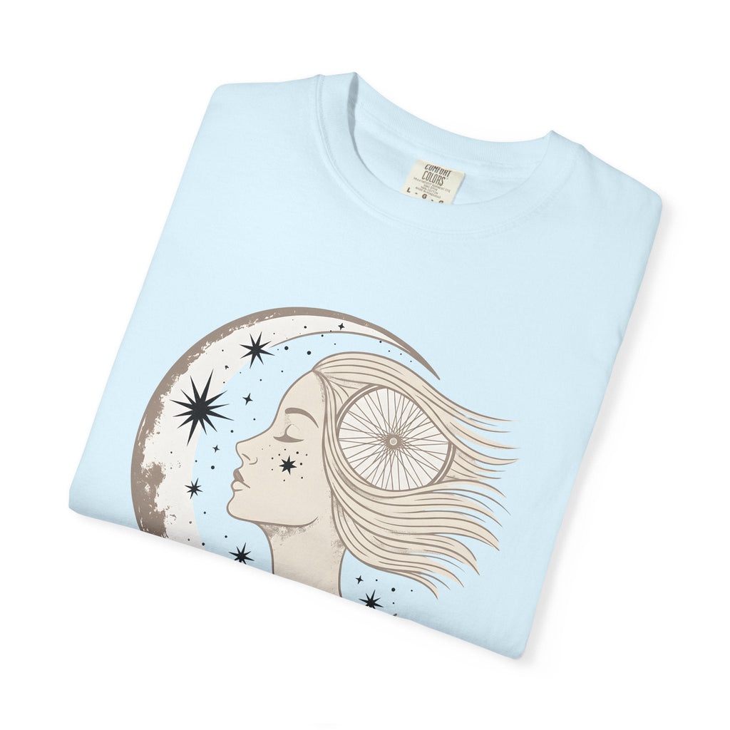 Moon Goddess Shirt Sports Celestial Gift for Women Boho Tee product image 8