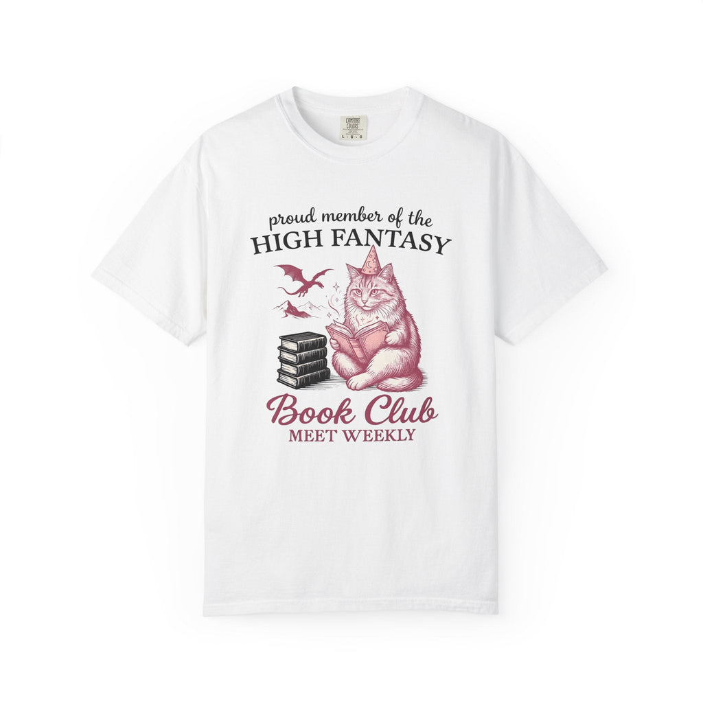 Wizard Cat Shirt Fantasy Unisex Gift Vintage Tee Sorcerer product image 1