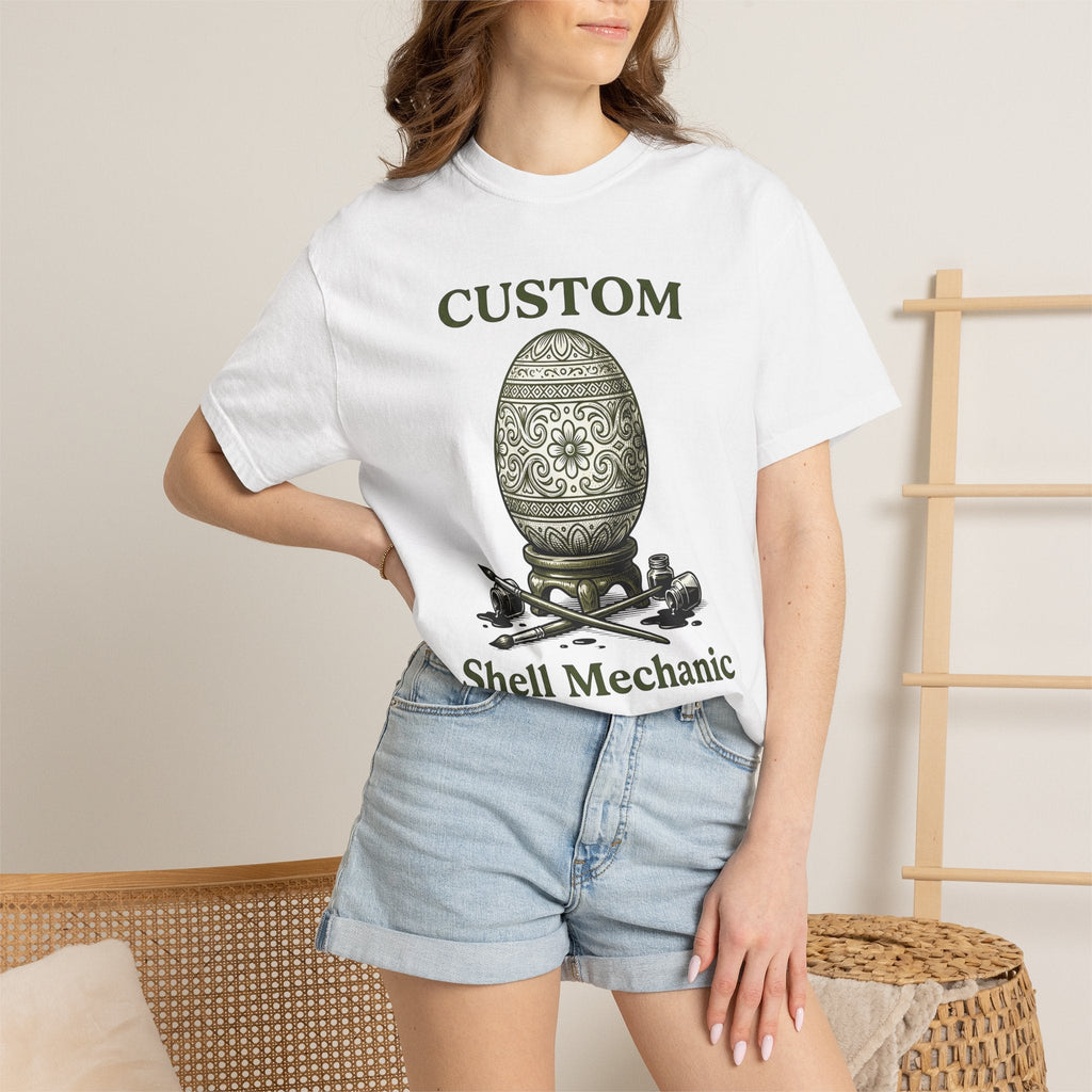Decorated Egg Shirt Easter Monogram Unisex Gift Classic Tee product image 6