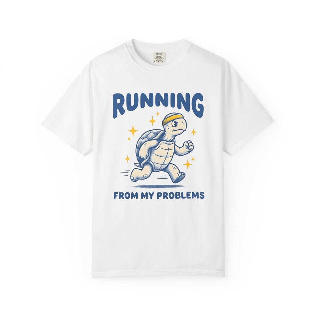Jogging Turtle Shirt Sports Jokes Unisex Gift Comic Tee product image 1