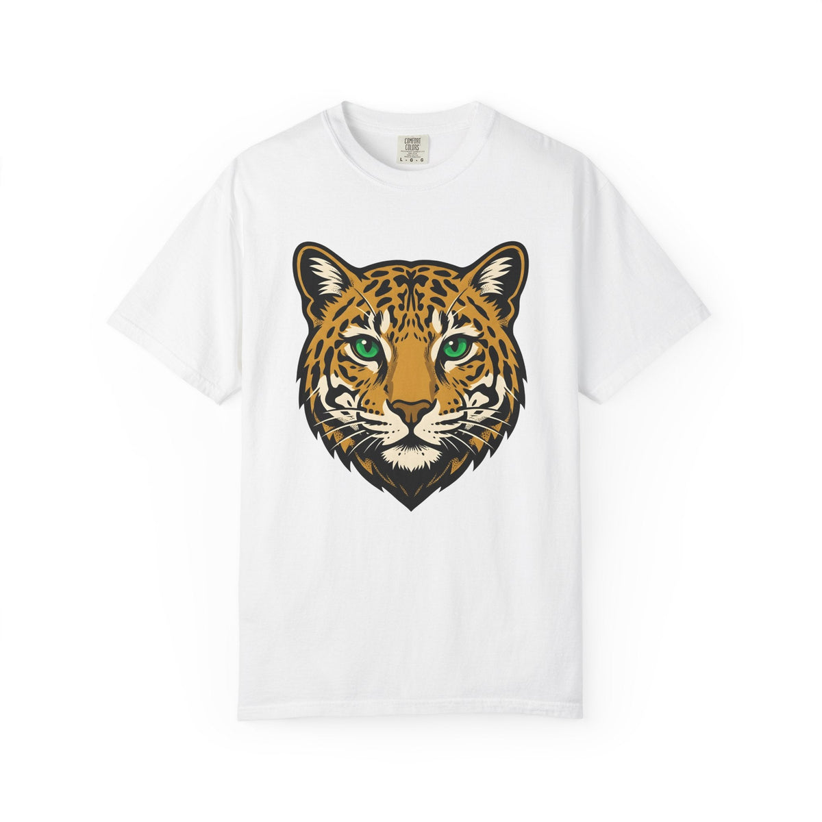 Leopard Face Shirt Cat Wildlife Unisex Gift Graphic Tee product image 1