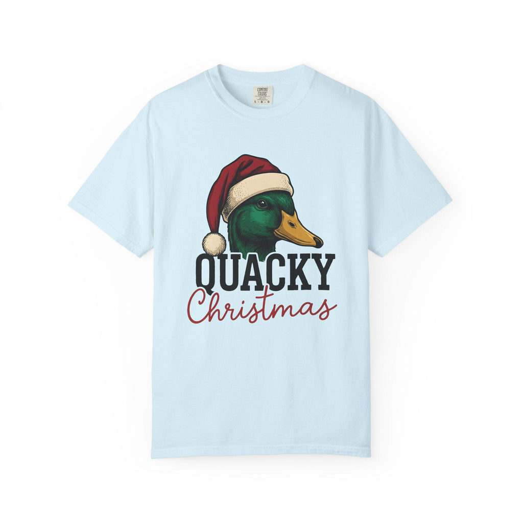 Duck Santa Hat Shirt Christmas Animal Unisex Gift Vintage Tee Mallard T-Shirt