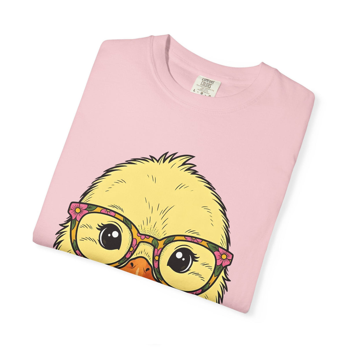 Chick Face Shirt Easter Animal Gift for Women Cartoon Tee product image 11