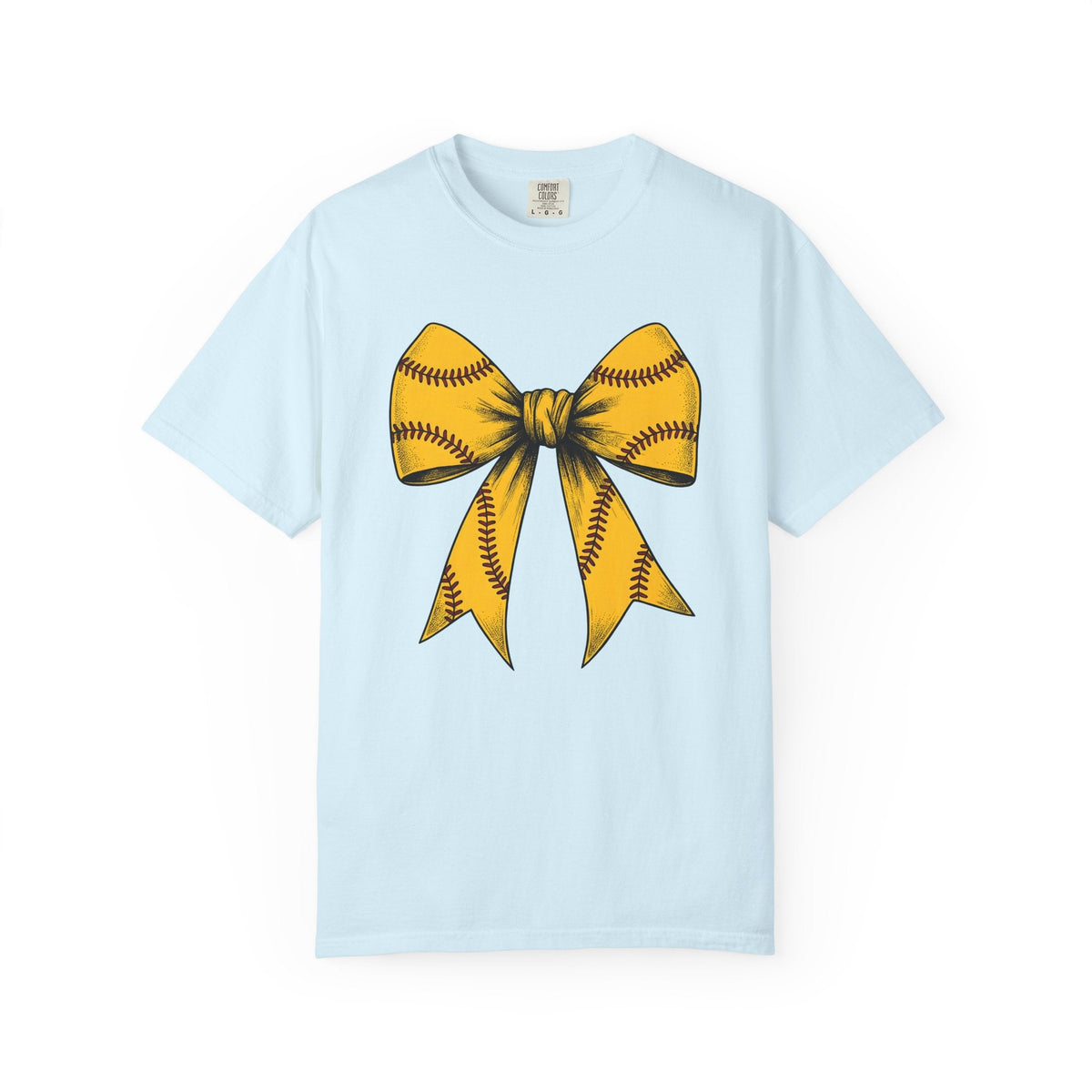 Softball Ribbon Bow Shirt Competition Gift Women Cartoon product image 2