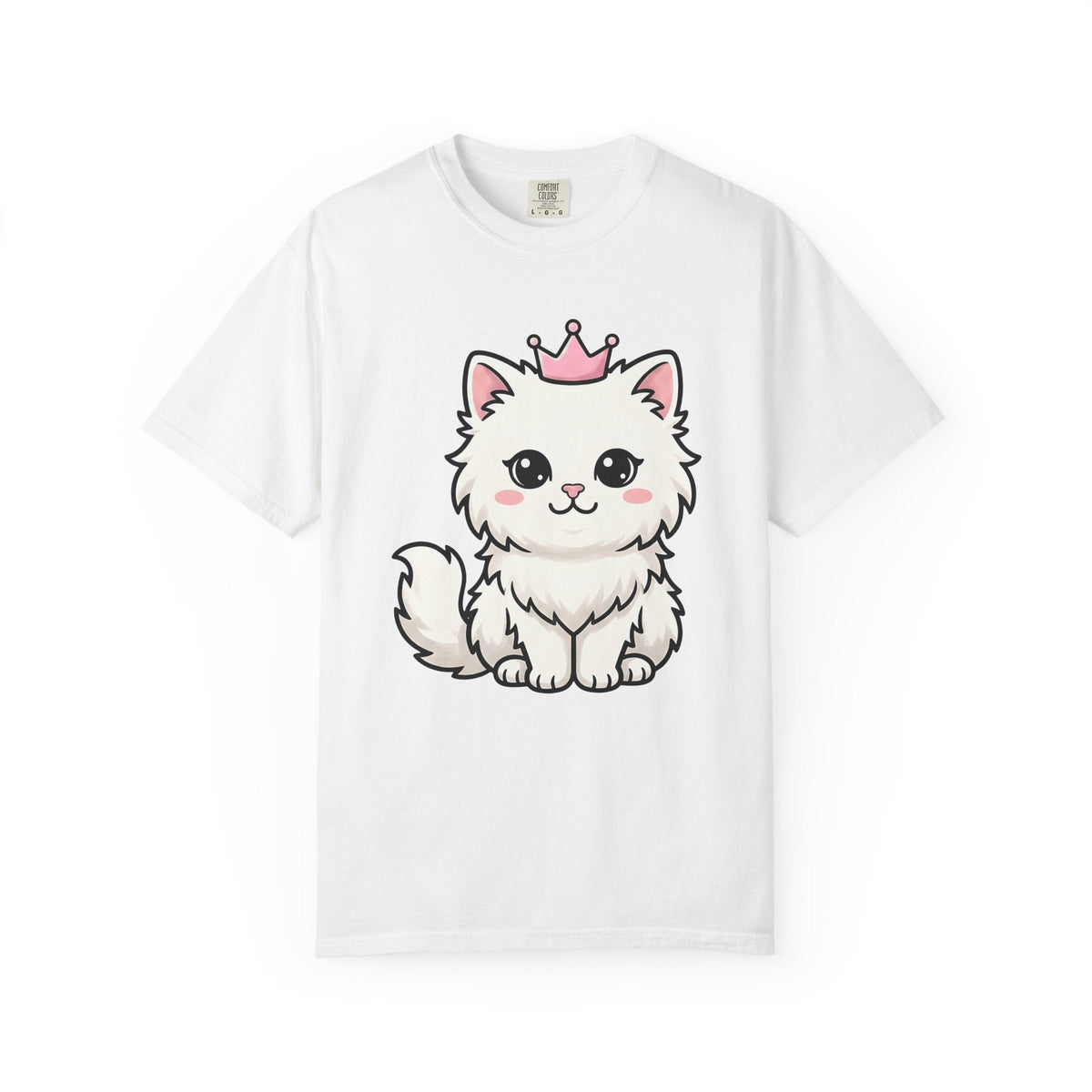 White Kitten Shirt Cat Pet Unisex Gift Cute Tee T-Shirt Fan product image 1