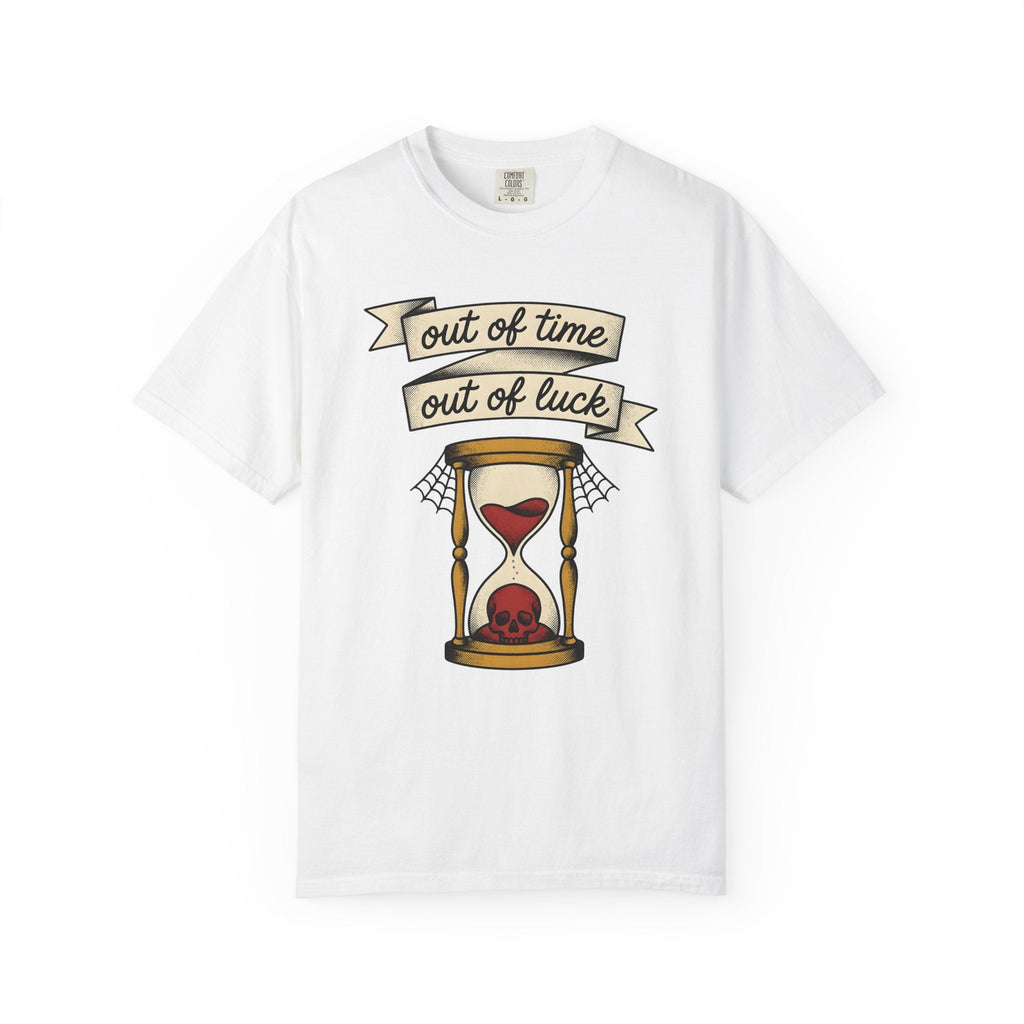 Timepiece Skull Shirt Gothic Autumn Unisex Gift Sketch Tee product image 1