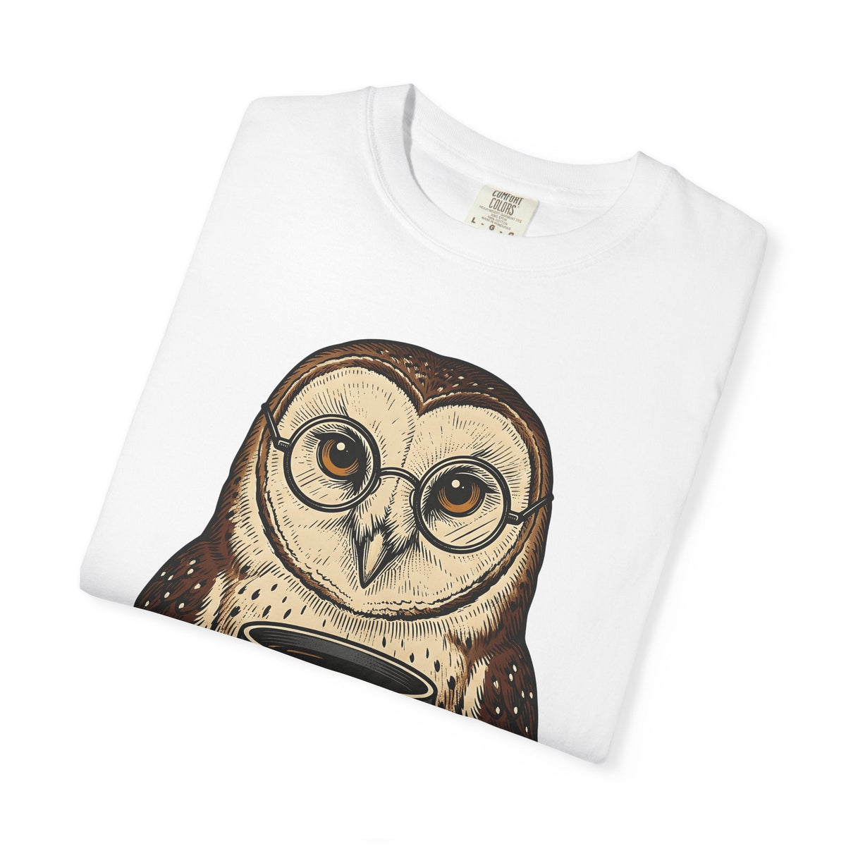 Owl Tea Cup Shirt Tea Animal Unisex Gift Vintage Tee Teacup T-Shirt Tea Fan