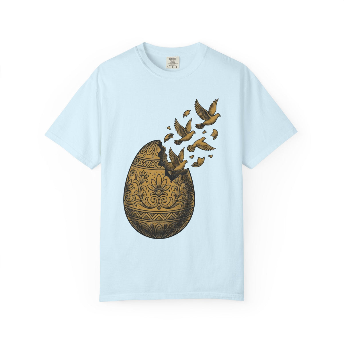 Decorative Egg Shirt Easter Flora Unisex Gift Classic Tee product image 2