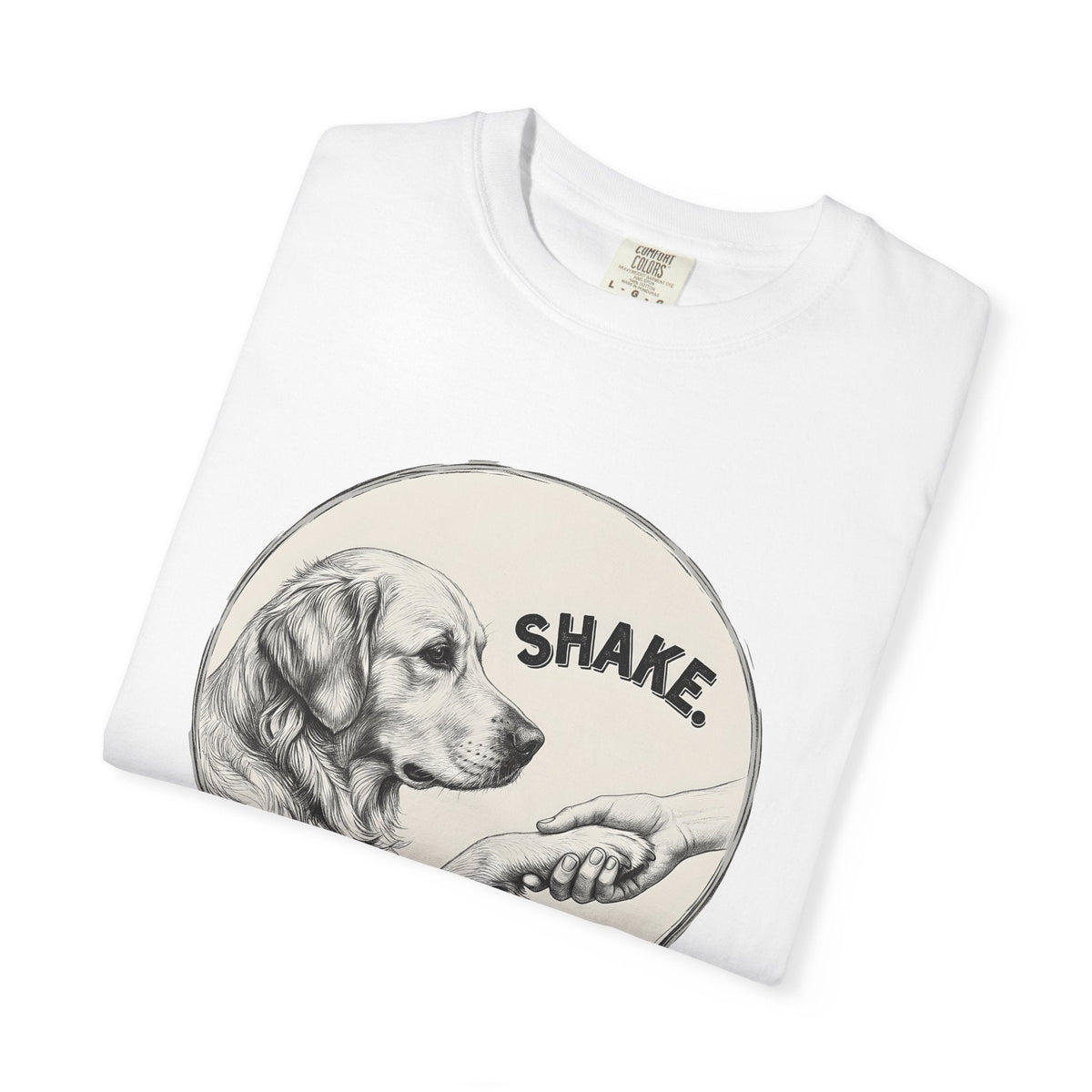 Golden Retriever Shirt Dog Pet Unisex Gift Hand Drawn Tee product image 5