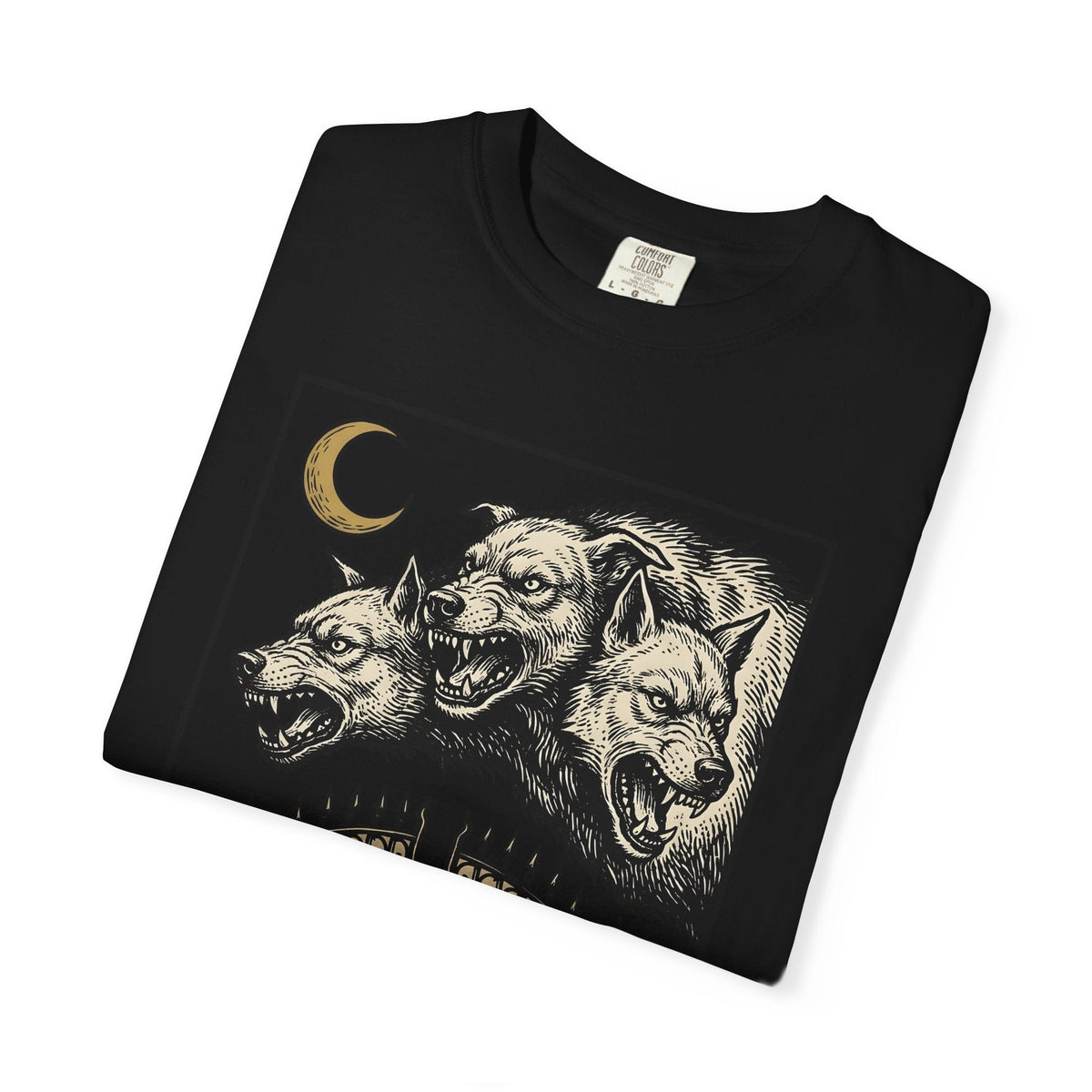 Three-Headed Dog Shirt Gothic Legends Unisex Gift Dark Art product image 15