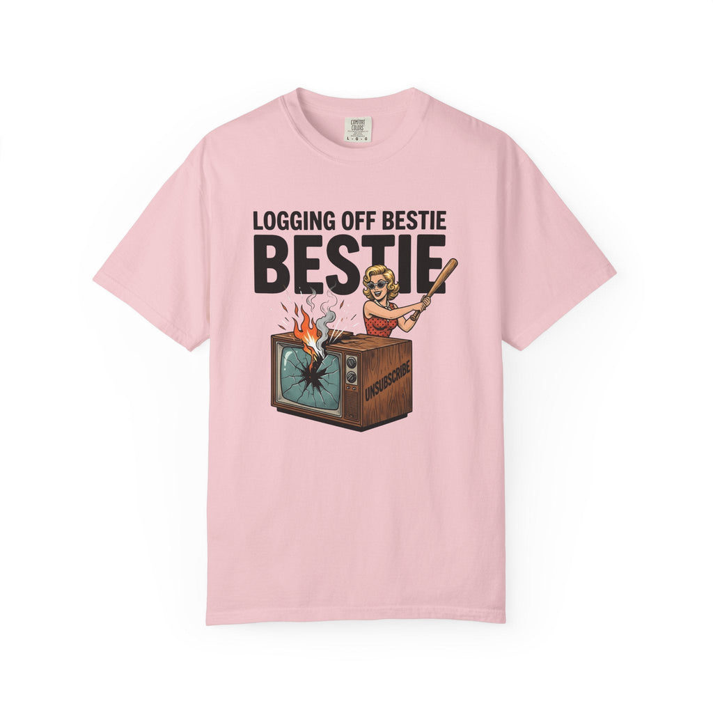 Retro Woman Tv Shirt Friendship Humor Gift Women Pop Art product image 3
