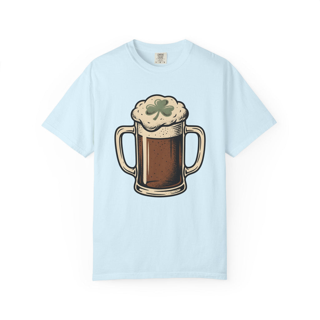 Beer Cup Shirt St Patrick's Day Brew Unisex Gift Old School Tee Pint Glass