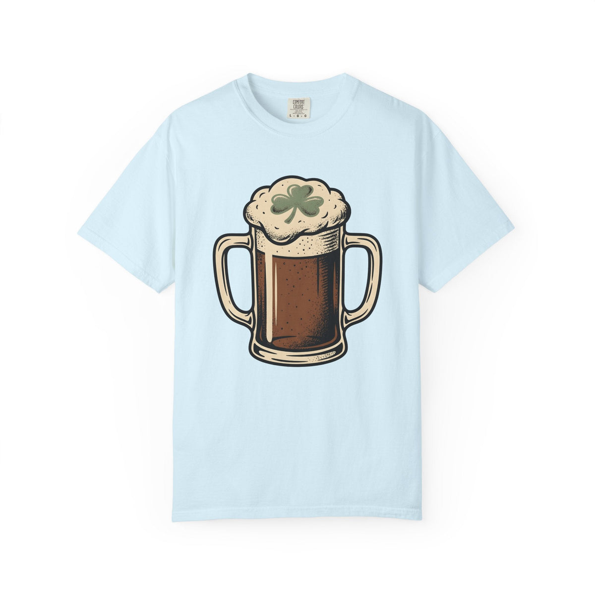 Beer Cup Shirt St Patrick's Day Brew Unisex Gift Old School Tee Pint Glass