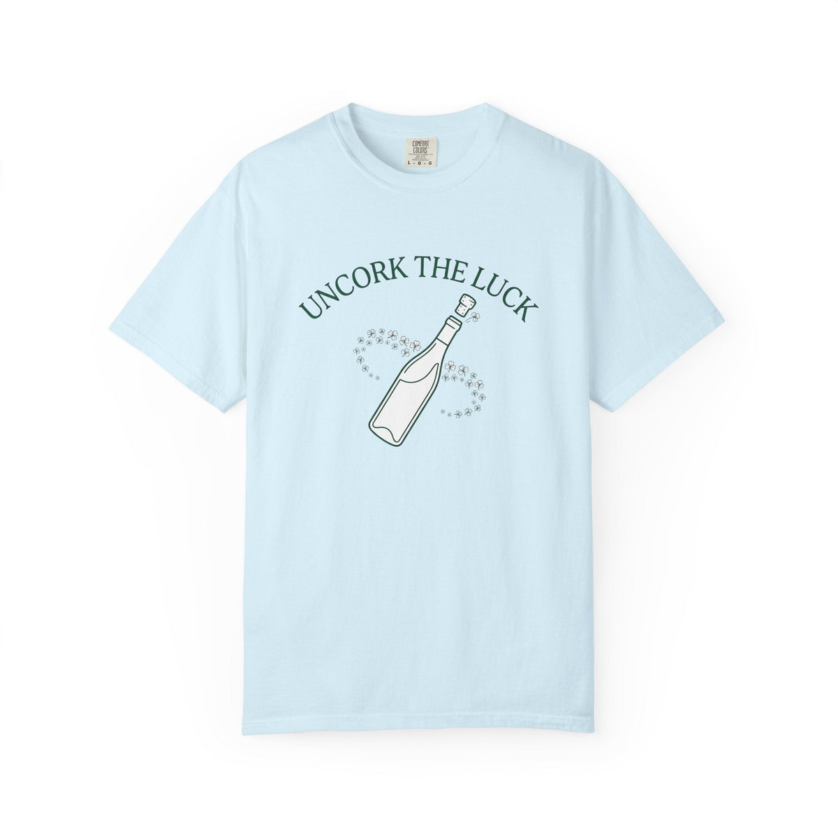 Champagne Bottle Shirt St Patrick's Day Alcohol Unisex Gift product image 2