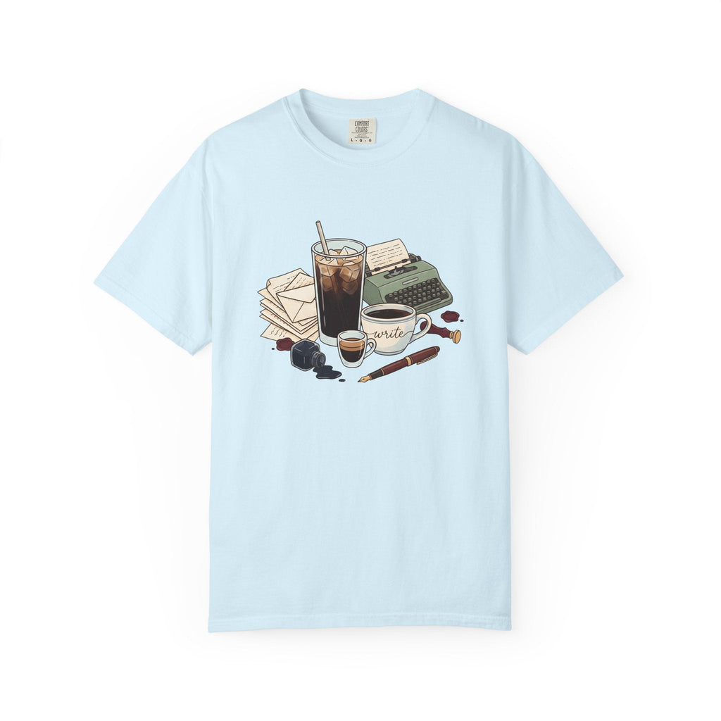 Espresso Drinks Shirt Coffee Novelist Unisex Gift Line Art product image 2