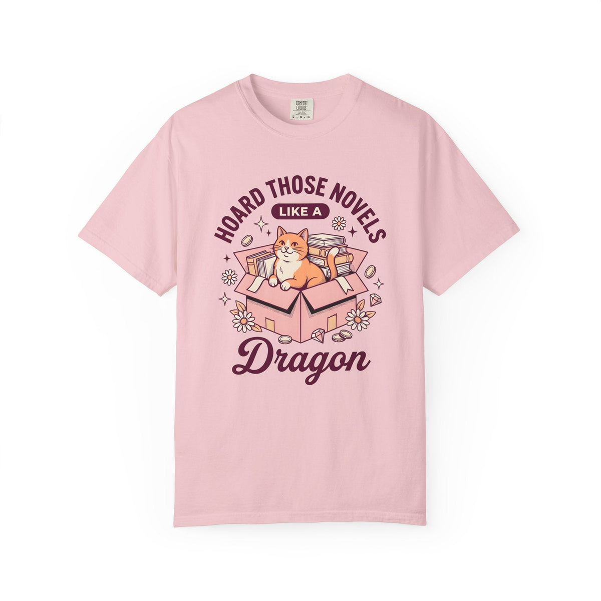 Cat Box Shirt Reading Unisex Gift Cartoon Tee Litter product image 3