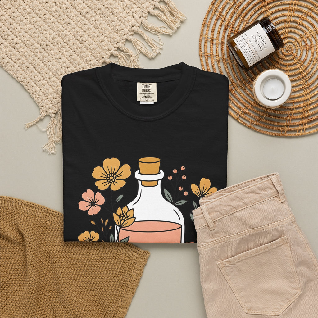 Potion Bottle Shirt Halloween Botanical Unisex Gift Floral product image 16