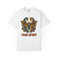 Moth Skull Shirt Boho Chic Gothic Unisex Gift Psychedelic product image 1