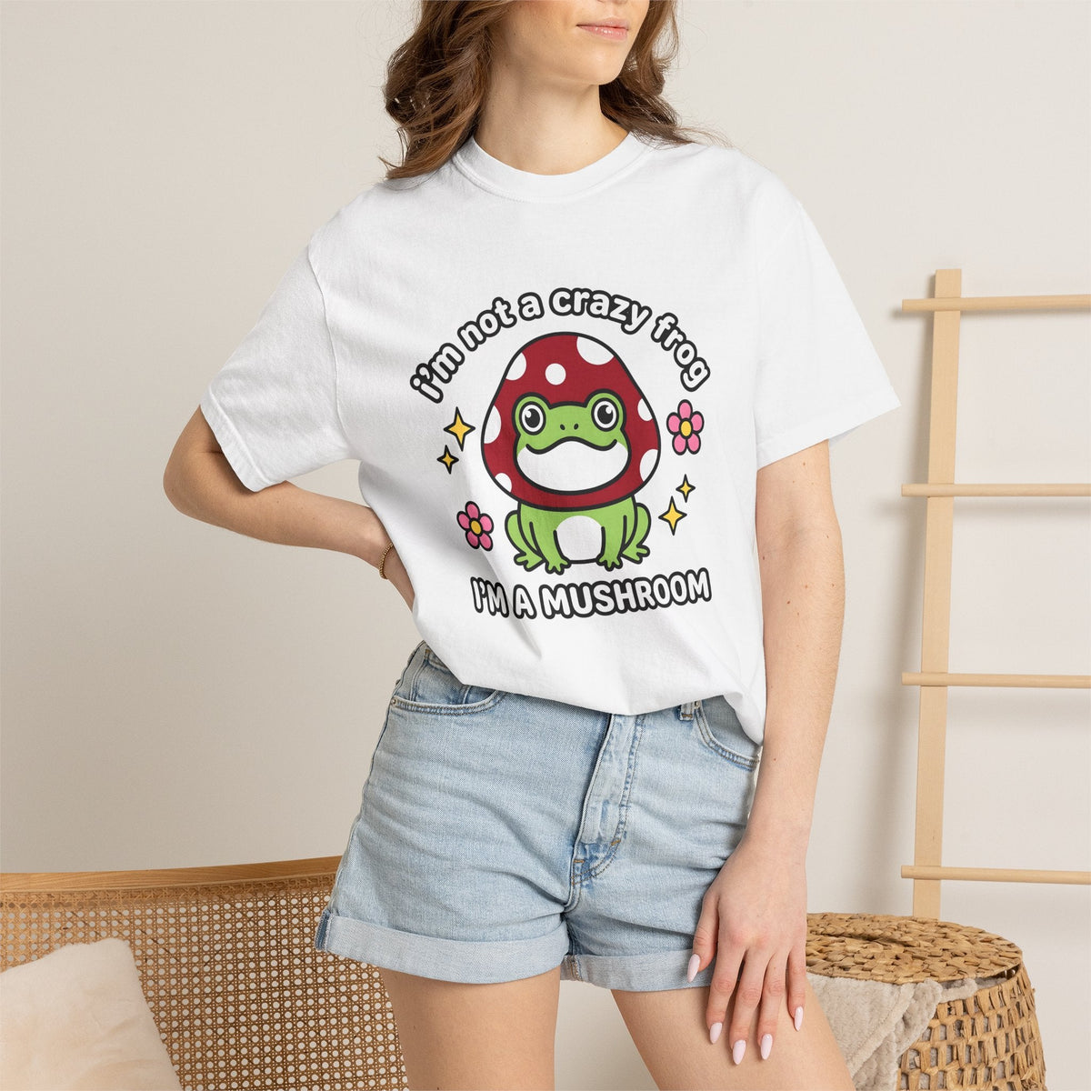Amphibian Mushroom Shirt Funny Critter Gift Women Playful product image 6