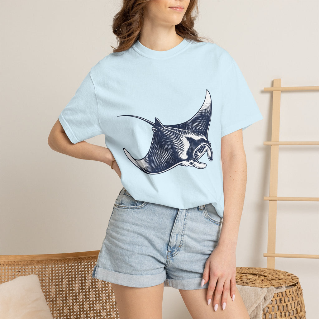 Manta Ray Shirt Animals Underwater Unisex Gift Classic Tee product image 9
