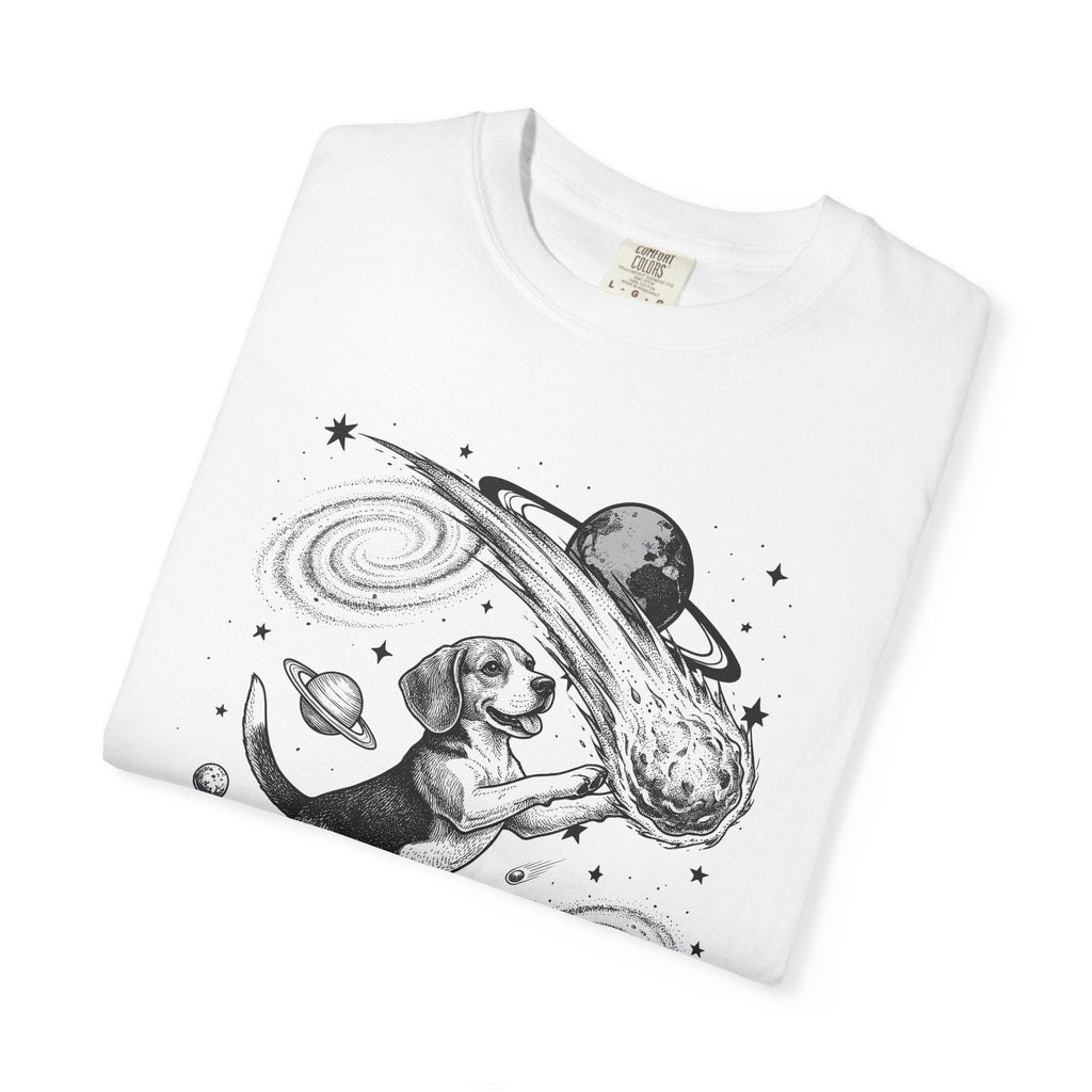 Beagle Rocket Shirt Dog Cosmos Gift Women Retro Tee Hound product image 5